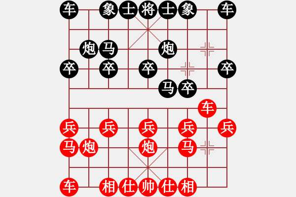 象棋棋譜圖片：劉宜昊 紅先勝 陳婉欣 - 步數(shù)：10 