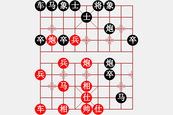 象棋棋譜圖片：chenweiwu(3段)-負(fù)-ymccxxzz(5段) - 步數(shù)：40 