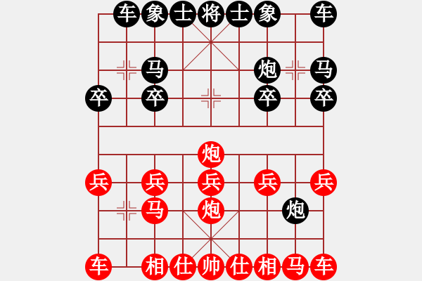 象棋棋譜圖片：清仁福壽（業(yè)4-3）先勝經(jīng)典老歌（業(yè)4-3）201705141829.pgn - 步數(shù)：10 