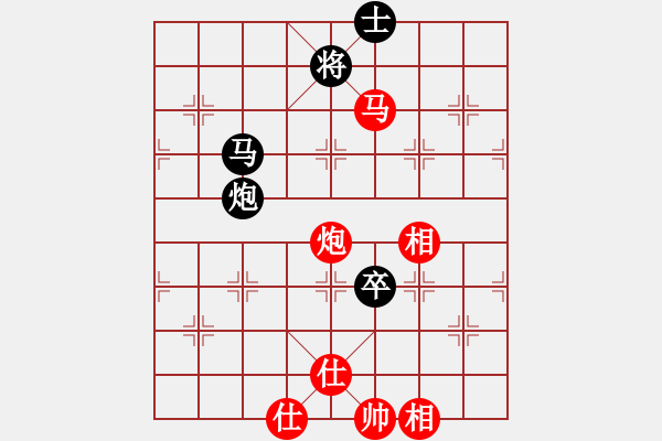 象棋棋譜圖片：清仁福壽（業(yè)4-3）先勝經(jīng)典老歌（業(yè)4-3）201705141829.pgn - 步數(shù)：140 