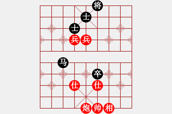 象棋棋譜圖片：棋局-3kb a cR1C - 步數(shù)：120 