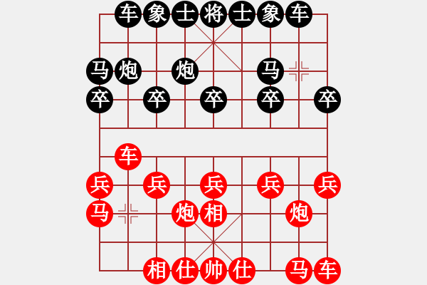 象棋棋譜圖片：拿乏龍(月將)-和-貓貓咪咪(9段) - 步數(shù)：10 