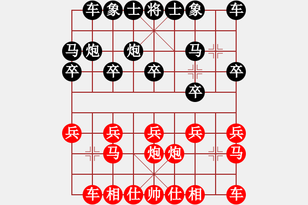 象棋棋譜圖片：云南昆明 盧振國 負 云南昭通 劉祖勇 - 步數(shù)：10 