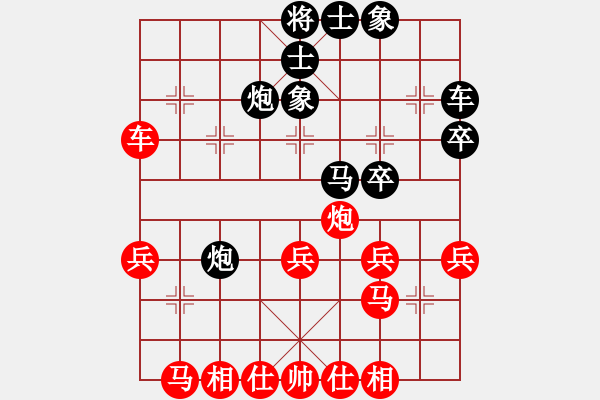 象棋棋譜圖片：鳳城姜思辣(1段)-勝-皖劍淮水(3段) - 步數(shù)：30 