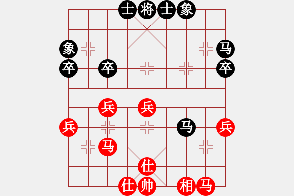 象棋棋譜圖片：longnhovt(3段)-和-舞天姬(7段) - 步數(shù)：40 