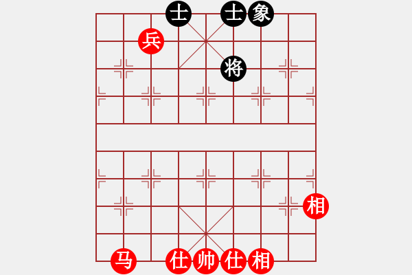 象棋棋譜圖片：馬兵如何必勝雙士一象 - 步數(shù)：0 