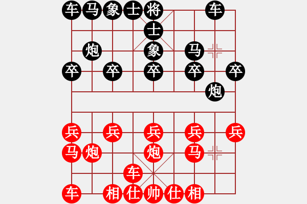 象棋棋譜圖片：20150309 2228 華工隊(duì)雨藝（紅）-龍青（黑） - 步數(shù)：10 