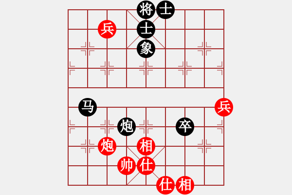 象棋棋譜圖片：liubaojun(3段)-負(fù)-五常連長(3段) - 步數(shù)：95 