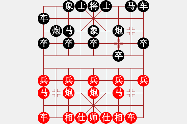 象棋棋譜圖片：好心棋友(9星)-負(fù)-ooil(8星) - 步數(shù)：10 