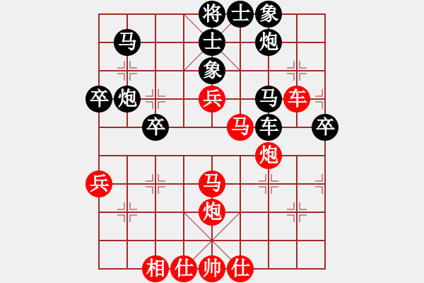 象棋棋谱图片：牛皮一段(1段)-胜-丁斯用(1段) - 步数：60 
