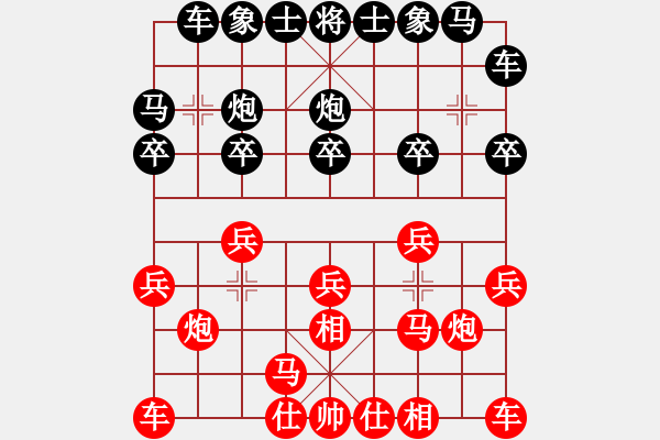 象棋棋譜圖片：easyloose(5段)-勝-高速車倆(3段) - 步數(shù)：10 