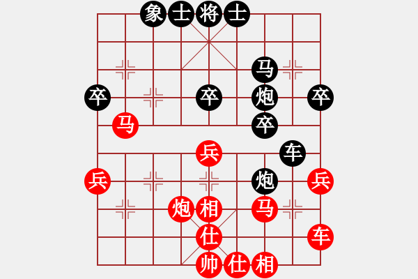 象棋棋譜圖片：照散木(5舵)-負(fù)-bbboy002(0舵) - 步數(shù)：40 