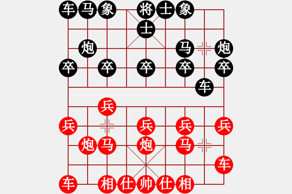 象棋棋譜圖片：小舒蘭勝林水川 - 步數(shù)：10 