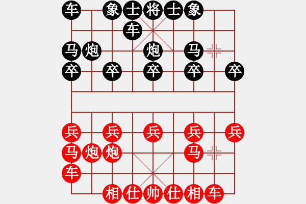 象棋棋譜圖片：嗯餓.pgn - 步數(shù)：10 