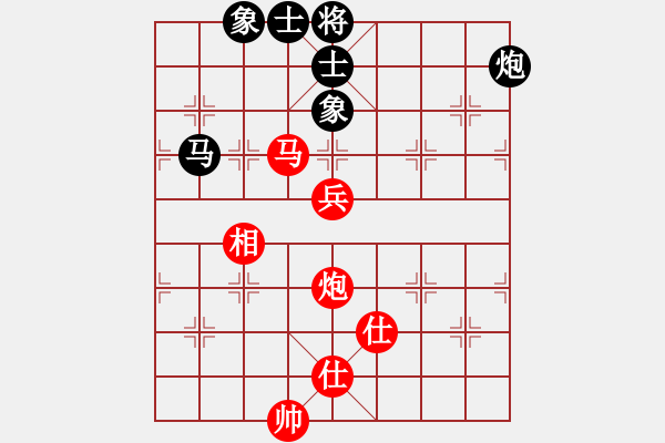 象棋棋譜圖片：風(fēng)雨樓鐵手(1弦)-和-追風(fēng)趕月(5f) - 步數(shù)：100 