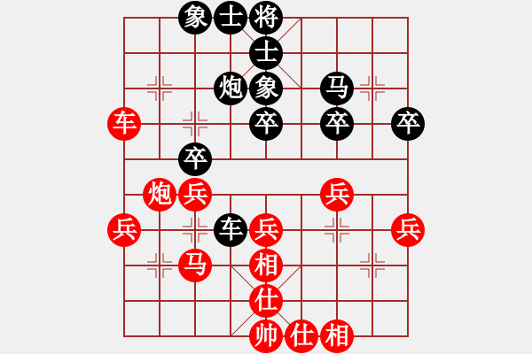 象棋棋譜圖片：文明之路(7段)-和-蘇嘛啦姑(8段) - 步數(shù)：40 