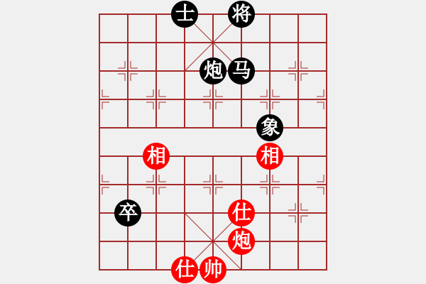 象棋棋譜圖片：ghzhong(3段)-和-成功豹(5段) - 步數(shù)：140 