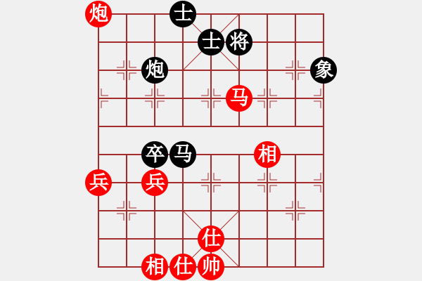 象棋棋譜圖片：ghzhong(3段)-和-成功豹(5段) - 步數(shù)：80 