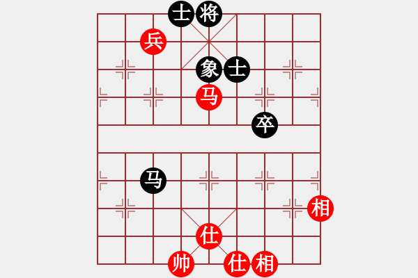 象棋棋譜圖片：baozitou(風魔)-和-天山幽蘭(無極) - 步數(shù)：110 