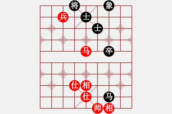 象棋棋譜圖片：baozitou(風魔)-和-天山幽蘭(無極) - 步數(shù)：200 