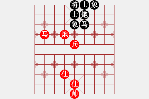 象棋棋譜圖片：6799局 A27-飛相對左中炮-小蟲引擎23層 紅先和 天天AI選手 - 步數(shù)：80 