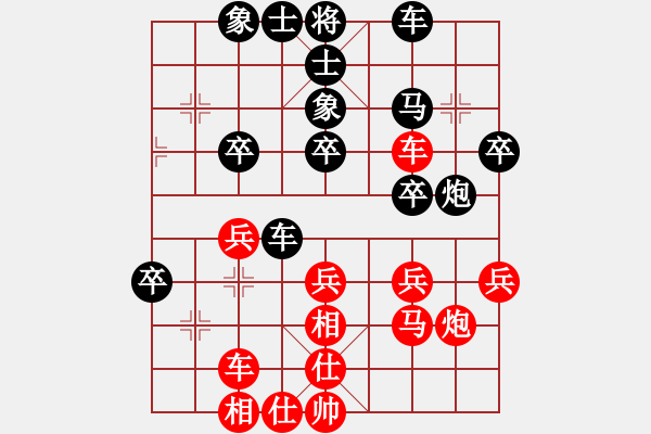 象棋棋譜圖片：開州第一手(3段)-負(fù)-天吶錯(cuò)了(1段) - 步數(shù)：40 