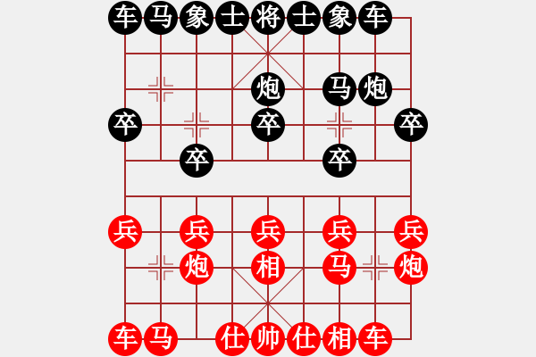 象棋棋譜圖片：陳健纘先勝密云區(qū)冠軍王德友 - 步數(shù)：10 