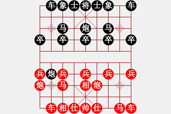 象棋棋譜圖片：第八輪二2 杭州宋城棋院華東先負(fù)江蘇南京朱宇浩 - 步數(shù)：10 