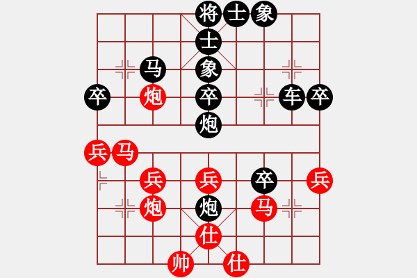 象棋棋譜圖片：青島科技大(6段)-和-華山賊(4段) - 步數(shù)：40 