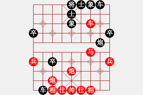 象棋棋譜圖片：云若愚(4段)-勝-okjh(1段) - 步數(shù)：40 