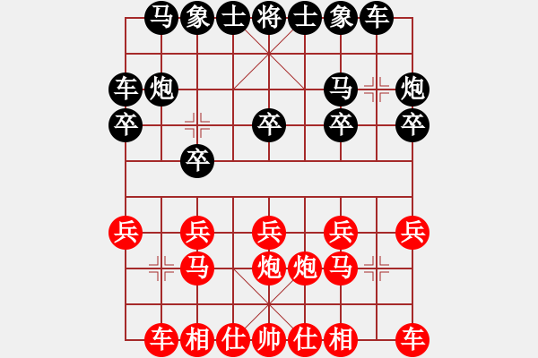 象棋棋譜圖片：小念頭(地煞)-勝-名劍沈勝衣 - 步數(shù)：10 