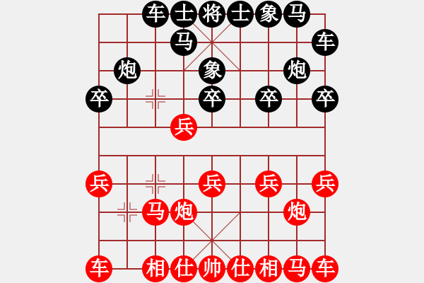 象棋棋譜圖片：飛云天(9段)-勝-風(fēng)林韓竹(日帥) - 步數(shù)：10 