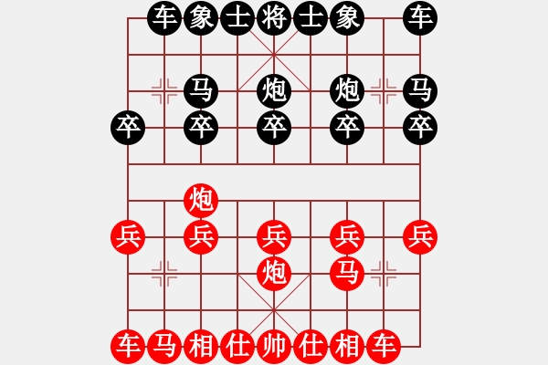 象棋棋譜圖片：kiki[黑] -VS- 摩西十戒[紅]10秒快棋 - 步數(shù)：10 