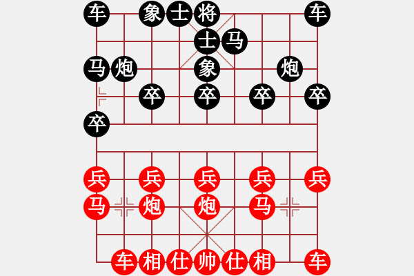 象棋棋譜圖片：孟凡棟先勝李曉剛 - 步數(shù)：10 