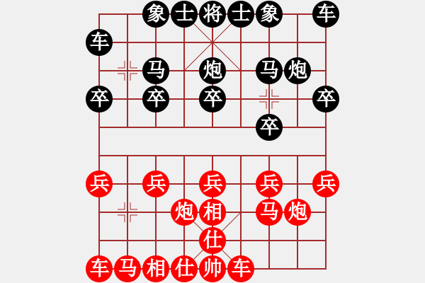 象棋棋譜圖片：天天象棋華山論劍林勝昌業(yè)7-1先負(fù)浩軒爺 - 步數(shù)：10 