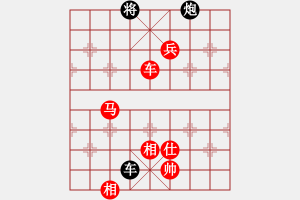 象棋棋譜圖片：棋局-22C k 1 A - 步數(shù)：80 