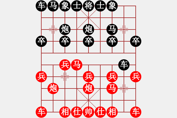 象棋棋譜圖片：qinyiqiang 和 風(fēng)歌 - 步數(shù)：10 