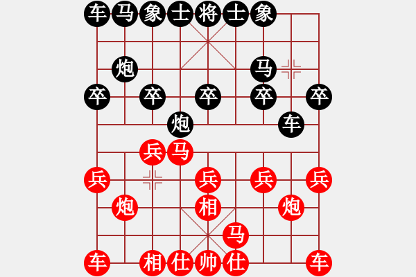 象棋棋譜圖片：饒格寧 先勝 陸?zhàn)i - 步數：10 