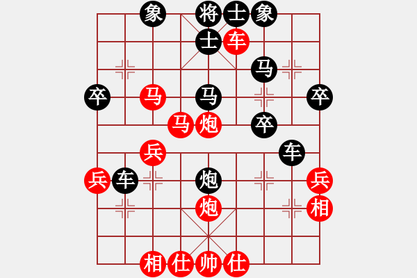 象棋棋譜圖片：carcarcar(0r)-負-臥龍?zhí)?3r) - 步數(shù)：40 