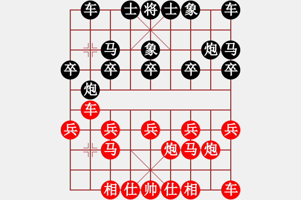 象棋棋譜圖片：1234 - 步數(shù)：10 