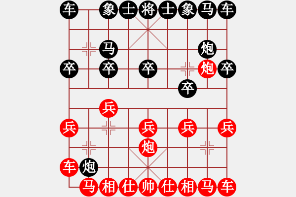 象棋棋譜圖片：10488局 A05-過河炮局-小蟲引擎24層 紅先和 旋九專雙核-傻瓜 - 步數(shù)：7 