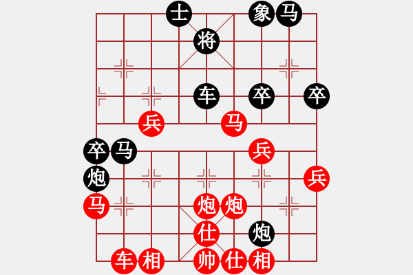 象棋棋譜圖片：馬路殺手AkE.阿曼 先勝 街頭青年棋手 - 步數：47 