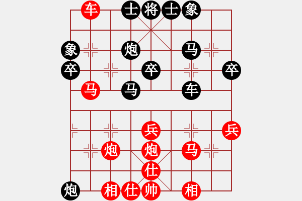 象棋棋譜圖片：周十四8－1負(fù)大師 - 步數(shù)：40 