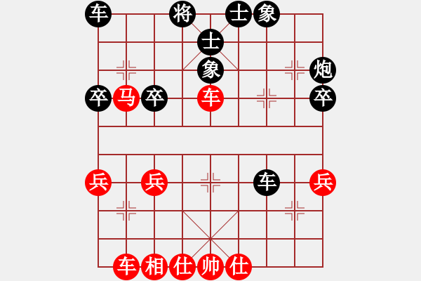 象棋棋譜圖片：梁家軍浪子(5段)-負(fù)-驢一鳴(1段) - 步數(shù)：40 