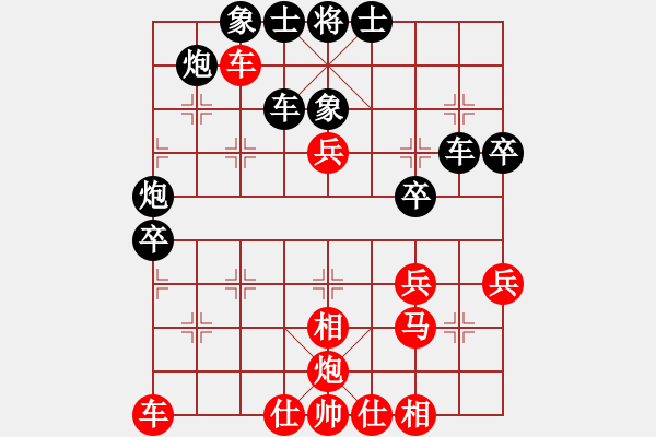 象棋棋譜圖片：戰(zhàn)神之舞(3段)-勝-鐮刀斧頭(6段) - 步數(shù)：50 