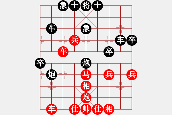 象棋棋譜圖片：戰(zhàn)神之舞(3段)-勝-鐮刀斧頭(6段) - 步數(shù)：60 