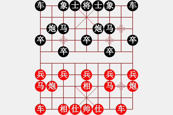 象棋棋譜圖片：蘇昆常吳齊南 vs 上海王鑫海 - 步數(shù)：10 