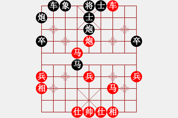 象棋棋譜圖片：天亦老(2段)-勝-三國虎癡(2段) - 步數(shù)：40 