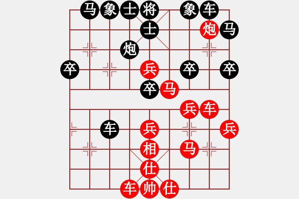 象棋棋譜圖片：紫薇花對紫微郎 勝 老金 - 步數(shù)：40 