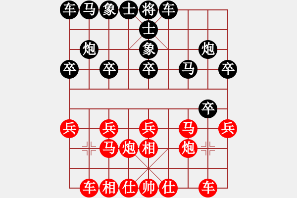 象棋棋譜圖片：棋友-魚(yú)鳥(niǎo)[575644877] -VS- 天の藍(lán)[249833608] - 步數(shù)：20 